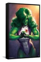 Marvel Comics - She-Hulk - Totally Awesome Hulk - Cover #4-Trends International-Framed Stretched Canvas