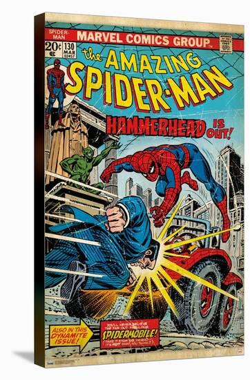 Marvel Comics Spider-Man - Amazing Spider-Man #130-Trends International-Stretched Canvas