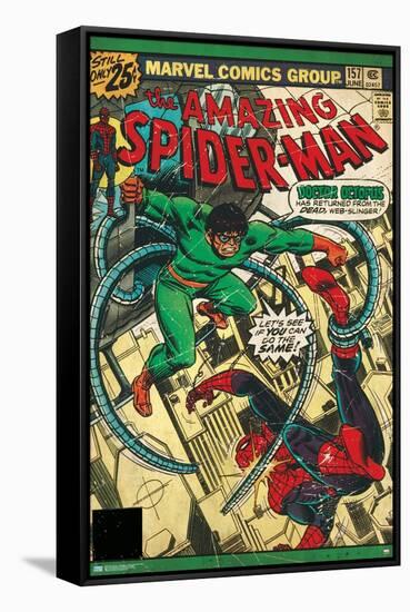 Marvel Comics - Spider-Man - Amazing Spider-Man #157-Trends International-Framed Stretched Canvas