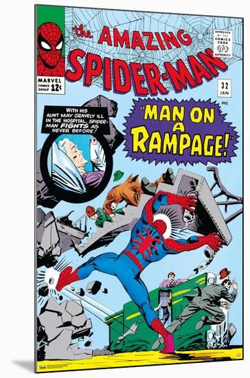 Marvel Comics Spider-Man - Amazing Spider-Man #32-Trends International-Mounted Poster