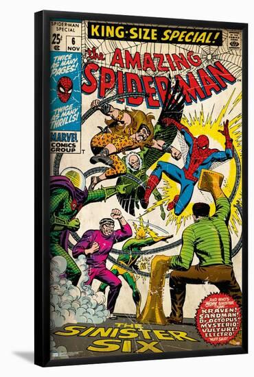 Marvel Comics - Spider-Man - Amazing Spider-Man #6-Trends International-Framed Poster