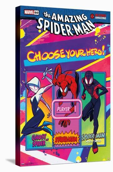 Marvel Comics - Spider-Man: Beyond Amazing - Choose Your Hero-Trends International-Stretched Canvas