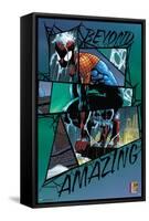 Marvel Comics Spider-Man: Beyond Amazing - Rain Mash-up-Trends International-Framed Stretched Canvas