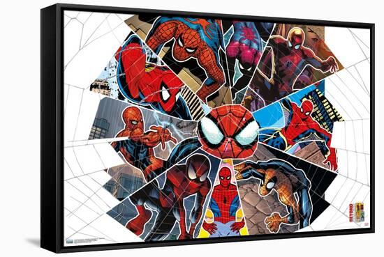 Marvel Comics Spider-Man: Beyond Amazing - Spider-Verse-Trends International-Framed Stretched Canvas