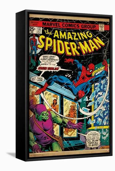 Marvel Comics - Spider-Man - Cover #137-Trends International-Framed Stretched Canvas
