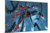 Marvel Comics - Spider-Man, Doctor Octopus - Rain Cover-Trends International-Mounted Poster