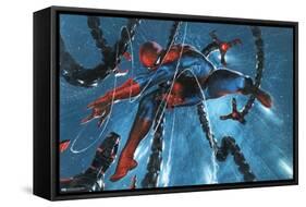 Marvel Comics - Spider-Man, Doctor Octopus - Rain Cover-Trends International-Framed Stretched Canvas