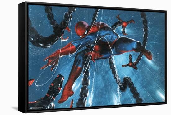 Marvel Comics - Spider-Man, Doctor Octopus - Rain Cover-Trends International-Framed Stretched Canvas