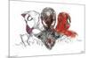 Marvel Comics Spider-Man - Gallery Edition Sketch-Trends International-Mounted Poster