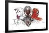 Marvel Comics Spider-Man - Gallery Edition Sketch-Trends International-Framed Poster