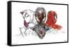 Marvel Comics Spider-Man - Gallery Edition Sketch-Trends International-Framed Stretched Canvas