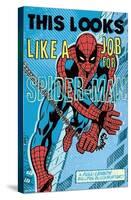 Marvel Comics Spider-Man - Looks Like A Job-Trends International-Stretched Canvas