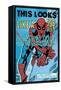 Marvel Comics Spider-Man - Looks Like A Job-Trends International-Framed Stretched Canvas