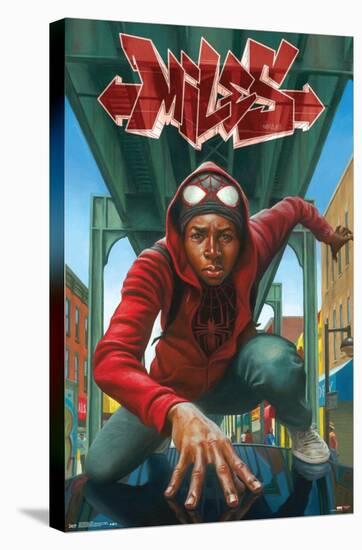 Marvel Comics - Spider-Man - Miles-Trends International-Stretched Canvas