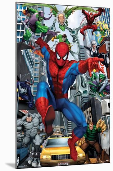 Marvel Comics - Spider-Man - Rogues-Trends International-Mounted Poster