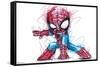 Marvel Comics - Spider-Man - Sketch-Trends International-Framed Stretched Canvas