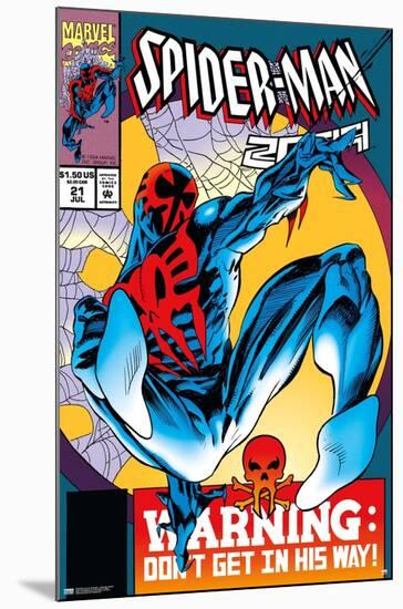 Marvel Comics Spider-Man - Spider-Man 2099 #21-Trends International-Mounted Poster