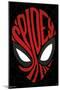 Marvel Comics - Spider-Man - Text Face-Trends International-Mounted Poster