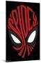 Marvel Comics - Spider-Man - Text Face-Trends International-Mounted Poster