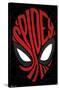 Marvel Comics - Spider-Man - Text Face-Trends International-Stretched Canvas
