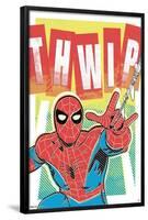 Marvel Comics Spider-Man - Thwip-Trends International-Framed Poster