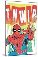 Marvel Comics Spider-Man - Thwip-Trends International-Mounted Poster