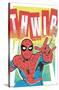 Marvel Comics Spider-Man - Thwip-Trends International-Stretched Canvas