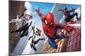 Marvel Comics - Spider-Man - Web Heroes-Trends International-Mounted Poster