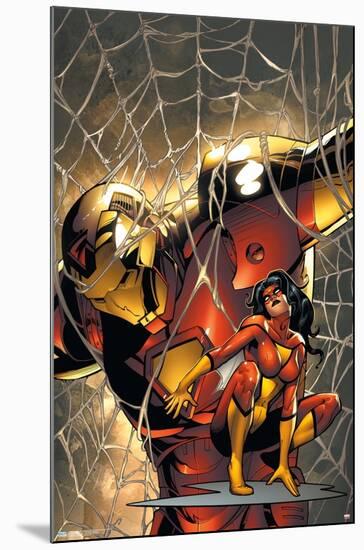 Marvel Comics - Spider Woman - Marvel Adventures Iron Man #10-Trends International-Mounted Poster