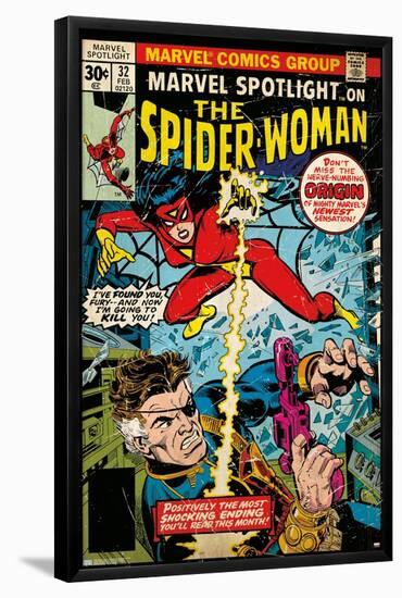 Marvel Comics - Spider-Woman - Spider-Woman #32-Trends International-Framed Poster
