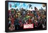 Marvel Comics - The Marvel Lineup-Trends International-Framed Poster