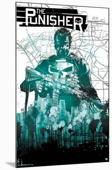 Marvel Comics - The Punisher - Map-Trends International-Mounted Poster