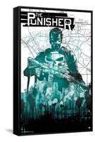 Marvel Comics - The Punisher - Map-Trends International-Framed Stretched Canvas