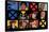 Marvel Comics - The X-Men - 90s Animated Grid-Trends International-Stretched Canvas