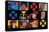 Marvel Comics - The X-Men - 90s Animated Grid-Trends International-Stretched Canvas