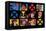 Marvel Comics - The X-Men - 90s Animated Grid-Trends International-Framed Stretched Canvas