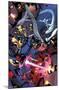 Marvel Comics - The X-Men - Classic Group Fighting-Trends International-Mounted Poster