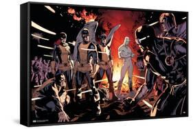 Marvel Comics - The X-Men - Classic Group-Trends International-Framed Stretched Canvas