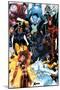 Marvel Comics - The X-Men - Collage-Trends International-Mounted Poster