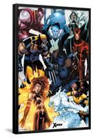 Marvel Comics - The X-Men - Collage-Trends International-Framed Poster