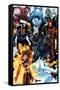 Marvel Comics - The X-Men - Collage-Trends International-Framed Stretched Canvas