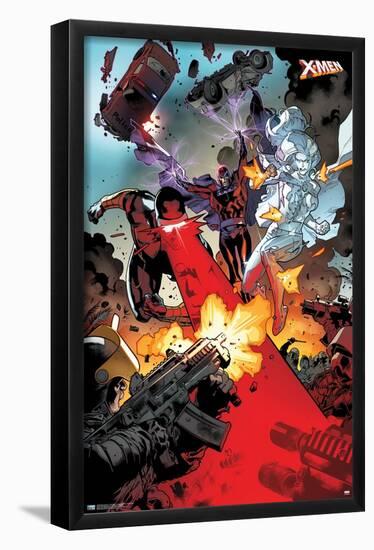 Marvel Comics - The X-Men - Cyclops Magneto Emma Frost-Trends International-Framed Poster