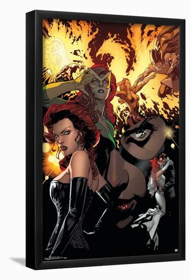 Marvel Comics - The X-Men: Dark Phoenix - Collage-Trends International-Framed Poster