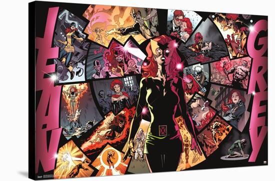 Marvel Comics - The X-Men: Dark Phoenix - Jean-Trends International-Stretched Canvas