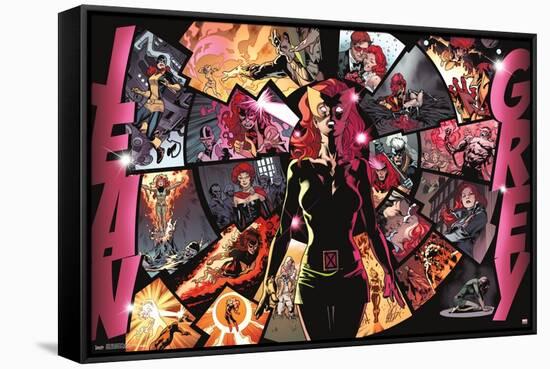 Marvel Comics - The X-Men: Dark Phoenix - Jean-Trends International-Framed Stretched Canvas