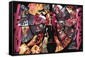 Marvel Comics - The X-Men: Dark Phoenix - Jean-Trends International-Framed Stretched Canvas