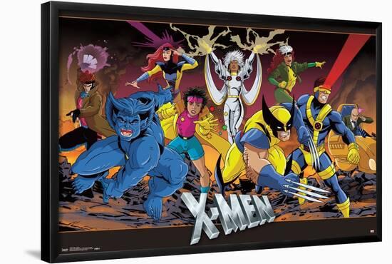 Marvel Comics - The X-Men - Group-Trends International-Framed Poster