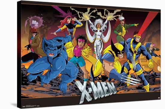 Marvel Comics - The X-Men - Group-Trends International-Stretched Canvas