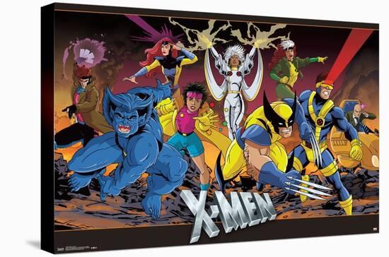 Marvel Comics - The X-Men - Group-Trends International-Stretched Canvas