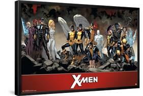 Marvel Comics - The X-Men - Team-Trends International-Framed Poster